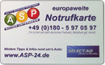 Notrufkarte